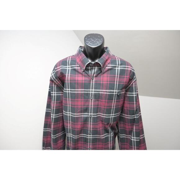 ORVIS Country Shirt Rugged Plaid Button Up Long Sleeve Mens Size 2XL XXL - Picture 1 of 7